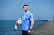 6 June 2018; Former Dublin footballer Ray Cosgrove was on hand to assist AIG, proud supporter of GAA across all codes and all levels in Dublin, with the announcement of their new partnership with the Dublin Masters Football Team. For more info visit the Dublin Masters Facebook page: /dublingaelicmasters. Great South Wall, Poolbeg, Dublin. Photo by David Fitzgerald/Sportsfile