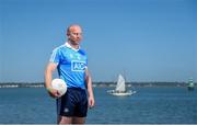 6 June 2018; Former Dublin footballer Shane Ryan was on hand to assist AIG, proud supporter of GAA across all codes and all levels in Dublin, with the announcement of their new partnership with the Dublin Masters Football Team. For more info visit the Dublin Masters Facebook page: /dublingaelicmasters. Great South Wall, Poolbeg, Dublin. Photo by David Fitzgerald/Sportsfile