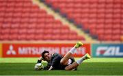 8 June 2018; Joey Carbery during the Ireland rugby squad captain's run in Suncorp Stadium in Brisbane, Queensland, Australia. Photo by Brendan Moran/Sportsfile