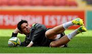 8 June 2018; Joey Carbery during the Ireland rugby squad captain's run in Suncorp Stadium in Brisbane, Queensland, Australia. Photo by Brendan Moran/Sportsfile