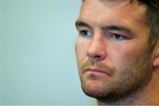 8 June 2018; Captain Peter O'Mahony speaks to the media after the Ireland rugby squad captain's run in Suncorp Stadium in Brisbane, Queensland, Australia. Photo by Brendan Moran/Sportsfile