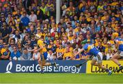 10 June 2018; Conor McGrath of Clare in action against Noel McGrath of Tipperary during the Munster GAA Hurling Senior Championship Round 4 match between Tipperary and Clare at Semple Stadium in Thurles, Tipperary. Photo by Ray McManus/Sportsfile