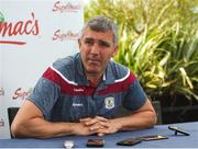 11 June 2018; Galway manager Kevin Walsh during a Galway Football Press Conference at Loughrea Hotel & Spa, in Loughrea, Galway. Photo by Harry Murphy/Sportsfile