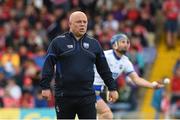 17 June 2018; Waterford manager Derek McGrath reacts prior to the Munster GAA Hurling Senior Championship Round 5 match between Waterford and Cork at Semple Stadium in Thurles, Tipperary. Photo by Matt Browne/Sportsfile