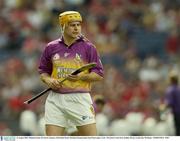 16 August 2003; Michael Jordan, Wexford, in action during the Guinness All-Ireland Senior Hurling Championship Semi-Final replay between Cork and Wexford at Croke Park, Dublin. Photo by Ray McManus/Sportsfile