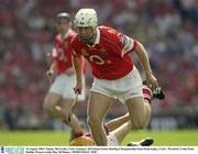 16 August 2003; Timmy McCarthy, Cork, in action during the Guinness All-Ireland Senior Hurling Championship Semi-Final replay between Cork and Wexford at Croke Park, Dublin. Photo by Ray McManus/Sportsfile