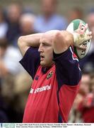 22 August 2003; Keith Wood of Munster in action during a Friendly Match between Munster and Rotherham at Thomond Park, Limerick. Photo by Ray McManus/Sportsfile