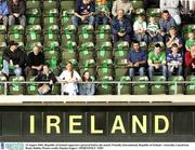 19 August 2003; Republic of Ireland supporters pictured before the match at an International Friendly between Republic of Ireland and Australia at Lansdowne Road, Dublin. Photo by Damien Eagers/Sportsfile