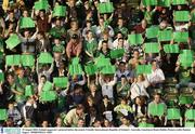 19 August 2003; Ireland supporter's pictured before the match at an International Friendly between Republic of Ireland and Australia at Lansdowne Road, Dublin. Photo by Damien Eagers/Sportsfile