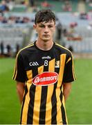 29 July 2018; Kilkenny captain Conor Kelly before during the Electric Ireland GAA Hurling All-Ireland Minor Championship Semi-Final match between Tipperary and Kilkenny at Croke Park, Dublin. Photo by Piaras Ó Mídheach/Sportsfile