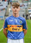 29 July 2018; Tipperary captain Johnny Ryan before the Electric Ireland GAA Hurling All-Ireland Minor Championship Semi-Final match between Tipperary and Kilkenny at Croke Park, Dublin. Photo by Piaras Ó Mídheach/Sportsfile