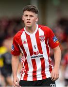 15 June 2018; Ben Doherty of Derry City during the SSE Airtricity League Premier Division match between Derry City and Dundalk at the Brandywell Stadium, Derry. Photo by Oliver McVeigh/Sportsfile