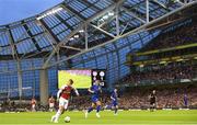 1 August 2018; Emile Smith Rowe of Arsenal during the International Champions Cup match between Arsenal and Chelsea at the Aviva Stadium in Dublin. Photo by Ramsey Cardy/Sportsfile