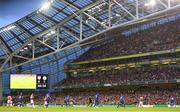 1 August 2018; Action during the International Champions Cup match between Arsenal and Chelsea at the Aviva Stadium in Dublin. Photo by Ramsey Cardy/Sportsfile