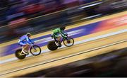 3 August 2018; Felix English of Ireland competing in the Mens 10km Scratch Race final during day two of the 2018 European Championships at the Sir Chris Hoy Velodrome in Glasgow, Scotland. Photo by David Fitzgerald/Sportsfile