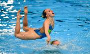 4 August 2018; Team Germany competing in the Synchronised Swimming Team Free Routine Final during day three of the 2018 European Championships at the Scotstoun Sports Campus in Glasgow, Scotland. Photo by David Fitzgerald/Sportsfile