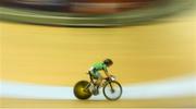 4 August 2018; Lydia Gurley of Ireland competing in the Womens 25km Points Race Final during day three of the 2018 European Championships at the Sir Chris Hoy Velodrome in Glasgow, Scotland. Photo by David Fitzgerald/Sportsfile