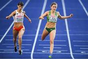 10 August 2018; Phil Healy, right, of Ireland and Anna Kielbasinska of Poland competing in the Women's 200m Semi-Final during Day 4 of the 2018 European Athletics Championships at The Olympic Stadium in Berlin, Germany. Photo by Sam Barnes/Sportsfile