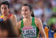 10 August 2018; Phil Healy of Ireland, after competing in the Women's 200m Semi-Final during Day 4 of the 2018 European Athletics Championships at The Olympic Stadium in Berlin, Germany. Photo by Sam Barnes/Sportsfile