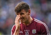 11 August 2018; Shane Walsh of Galway dejected after the GAA Football All-Ireland Senior Championship semi-final match between Dublin and Galway at Croke Park in Dublin.  Photo by Piaras Ó Mídheach/Sportsfile