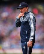 11 August 2018; Dublin manager Jim Gavin during the GAA Football All-Ireland Senior Championship semi-final match between Dublin and Galway at Croke Park in Dublin. Photo by Stephen McCarthy/Sportsfile