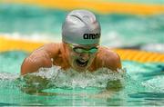 15 August 2018; Kyrylo Garaschenko of Ukraine competes in the heats of the Men's 200m Individual Medley SM13 event during day three of the World Para Swimming Allianz European Championships at the Sport Ireland National Aquatic Centre in Blanchardstown, Dublin. Photo by Seb Daly/Sportsfile