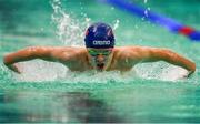 15 August 2018; Gabriel Steen of Norway competes in the heats of the Men's 200m Individual Medley SM13 event during day three of the World Para Swimming Allianz European Championships at the Sport Ireland National Aquatic Centre in Blanchardstown, Dublin. Photo by Seb Daly/Sportsfile