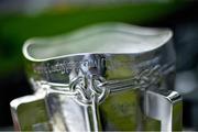 16 August 2018; A detail view of the Liam MacCarthy Cup prior the GAA Hurling All-Ireland Senior Championship Final at Croke Park in Dublin. Photo by Brendan Moran/Sportsfile