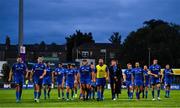 17 August 2018; The Leinster team leave the pitch after the Bank of Ireland Pre-season Friendly match between Leinster and Newcastle Falcons at Energia Park in Dublin. Photo by Brendan Moran/Sportsfile