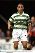 1 September 2003; Samir Boughanen of Shamrock Rovers during the Eircom League Premier Division match between Shamrock Rovers and Bohemians at Richmond Park, Dublin. Picture credit; David Maher / SPORTSFILE