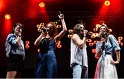 1 September 2018; B*Witched perform at the Electric Ireland Throwback Stage during day two of Electric Picnic 2018 at Stradbally in Laois. 20’s years after C’est La Vie was number one – Lindsay, Keavy, Edele and Sinead – put back on their double denim and sing their fan favourites. Electric Ireland’s Throwback Stage is underway with headliner Johnny Logan set to close the stage tomorrow night. One of the most popular stages at the festival, Electric Ireland’s Throwback Stage has played host to pop legends 5ive, S Club Party, Ace of Base, Bonnie Tyler, 2 Unlimited, The Vengaboys and Bananarama – to name a few. Share in the nostalgia of the Electric Ireland Throwback Stage, visit:?   ?www.twitter.com/ElectricIreland?|??www.facebook.com/ElectricIreland?| ?www.instagram.com/ElectricIreland | #ThrowbackStage Photo by Sam Barnes/Sportsfile