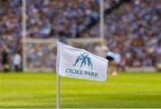 2 September 2018; A general view of a flag during the GAA Football All-Ireland Senior Championship Final match between Dublin and Tyrone at Croke Park in Dublin. Photo by Oliver McVeigh/Sportsfile