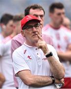 2 September 2018;A disappointed Tyrone Manager Mickey Harte after the GAA Football All-Ireland Senior Championship Final match between Dublin and Tyrone at Croke Park in Dublin. Photo by Oliver McVeigh/Sportsfile