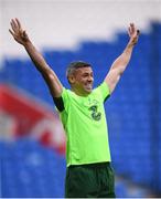 5 September 2018; Jonathan Walters during a Republic of Ireland training session at Cardiff City Stadium in Cardiff, Wales. Photo by Stephen McCarthy/Sportsfile