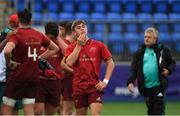8 September 2018; Jack Crowley of Munster dejected after the U19 Interprovincial Championship match between Leinster and Munster at Energia Park in Dublin. Photo by Piaras Ó Mídheach/Sportsfile
