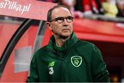 11 September 2018; Republic of Ireland manager Martin O'Neill during the International Friendly match between Poland and Republic of Ireland at the Municipal Stadium in Wroclaw, Poland. Photo by Stephen McCarthy/Sportsfile