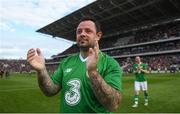 25 September 2018; Andy Reid of Republic of Ireland & Celtic Legends following the Liam Miller Memorial match between Manchester United Legends and Republic of Ireland & Celtic Legends at Páirc Uí Chaoimh in Cork. Photo by David Fitzgerald/Sportsfile