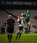 30 September 2018; Barry McNamee of Cork City in action against Ian Morris of Bohemians during the Irish Daily Mail FAI Cup Semi-Final match between Bohemians and Cork City at Dalymount Park in Dublin. Photo by Stephen McCarthy/Sportsfile