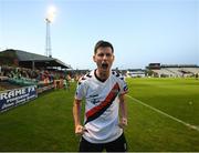 30 September 2018; Dinny Corcoran of Bohemians celebrates after scoring his side's goal during the Irish Daily Mail FAI Cup Semi-Final match between Bohemians and Cork City at Dalymount Park in Dublin. Photo by Stephen McCarthy/Sportsfile