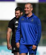 1 October 2018; Senior coach Stuart Lancaster during Leinster Rugby squad training at Energia Park in Dublin. Photo by David Fitzgerald/Sportsfile