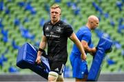5 October 2018; Dan Leavy during the Leinster Rugby captains run at the Aviva Stadium in Dublin. Photo by Ramsey Cardy/Sportsfile