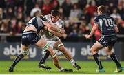 5 October 2018; Nick Timoney of Ulster is tackled by Sean O’Brien of Connacht during the Guinness PRO14 Round 6 match between Ulster and Connacht at Kingspan Stadium, in Belfast. Photo by Oliver McVeigh/Sportsfile