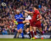 6 October 2018; Joey Carbery of Munster during the Guinness PRO14 Round 6 match between Leinster and Munster at the Aviva Stadium in Dublin. Photo by Seb Daly/Sportsfile
