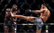 6 October 2018; Ovince Saint Preux, left, in action against Dominick Reyes in their UFC light heavyweight fight during UFC 229 at T-Mobile Arena in Las Vegas, Nevada, Photo by Stephen McCarthy/Sportsfile