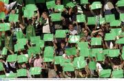 5 September 2003; Republic of Ireland supporters pictured before the match. European Championship Group Ten qualifier, Republic of Ireland v Russia, Lansdowne Road, Dublin. Picture credit; Damien Eagers / SPORTSFILE *EDI*