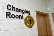 12 October 2018; A general view of a changing room at the Kerry GAA Centre of Excellence in Currans, Co. Kerry. Photo by Diarmuid Greene/Sportsfile