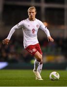 13 October 2018; Kasper Dolberg of Denmark during the UEFA Nations League B group four match between Republic of Ireland and Denmark at the Aviva Stadium in Dublin. Photo by Harry Murphy/Sportsfile