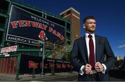 18 October 2018; James Tennyson poses for a portrait following a press conference at Fenway Park ahead of his IBF World Featherweight title bout, against Tevin Farmer, on Saturday night at the TD Garden in Boston, Massachusetts, USA. Photo by Stephen McCarthy/Sportsfile