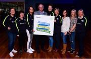 20 October 2018; Attendees, from left, Claire Campbell, Anne Harte, Marie Clancy, James McGoldrick, Emma Kiernan, Brid McGoldrick, Rachael Quinn, Sandra Conlon and Ivonne Ni Tohill during the GAA National Healthy Club Conference at Croke Park Stadium, in Dublin. Photo by David Fitzgerald/Sportsfile