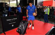 21 October 2018; Joe Tomane of Leinster arrives prior to the Heineken Champions Cup Pool 1 Round 2 match between Toulouse and Leinster at Stade Ernest Wallon, in Toulouse, France. Photo by Brendan Moran/Sportsfile